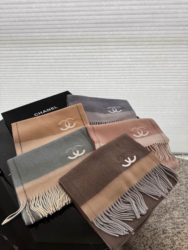 Chanel Scarf 30X180cm E112849